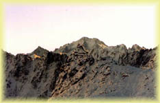 widok z wrt na mnicha i lodowy szczyt